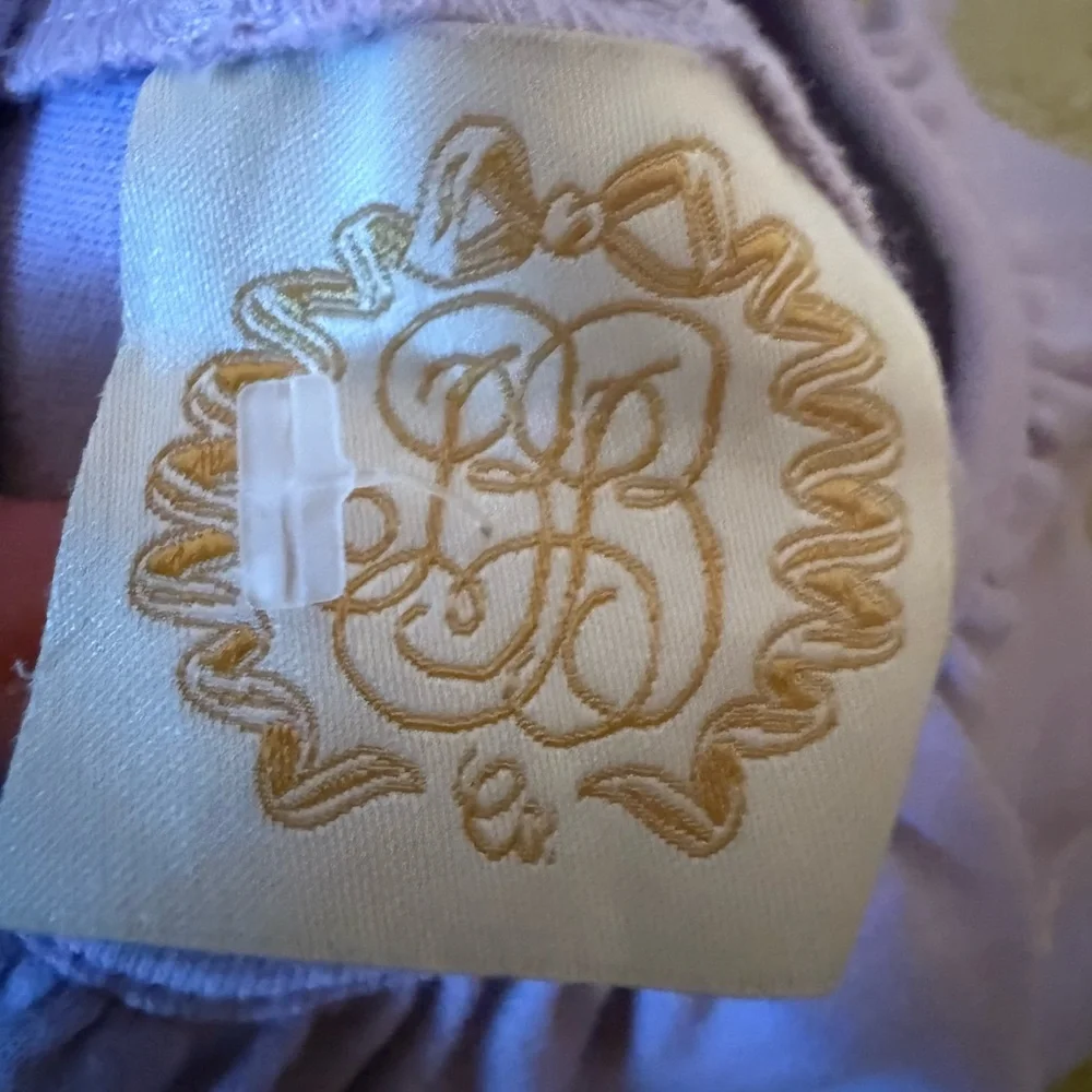 The Beaufort Bonnet Company Lavender Ruffled Kids Top - Picture 3 of 4